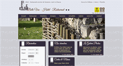 Desktop Screenshot of hotel-bellevue-coucy.com